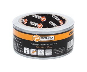 Скотч армований Polax клейка стрічка 50 мм х 25 м (101-008)