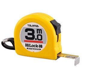 Рулетка універсальна TAJIMA HI LOCK, H6P30MY - 3м16мм