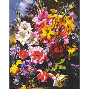 Картина за номерами "Сонячні квіти" Art Craft 13144-AC 40X50 см