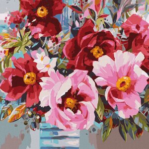 Картина за номерами "Весняна краса" BOND Tetiana Ідейка KHO3233 40х40 см
