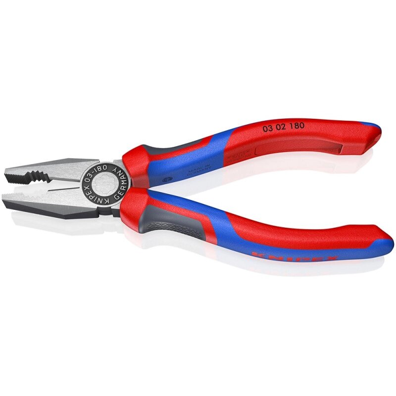 Плоскогубці комбіновані KNIPEX 03 02 180 від компанії Polmart - фото 1