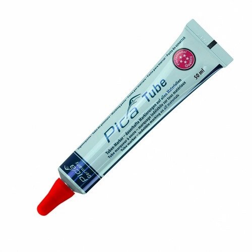 Промислове маркування, паста в тубусі Pica Classic 575/40, червона від компанії Polmart - фото 1
