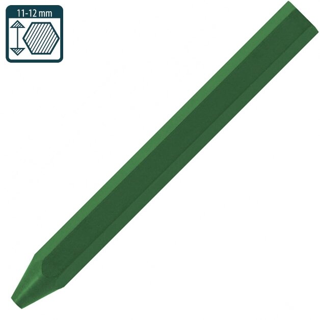 Промисловий маркер на восковій-крейдовій основі Pica Classic ECO 591/36, зелений від компанії Polmart - фото 1