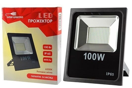 Прожектор LED INTERELEKTRO 600W 6500K SMD 60000Lm IP65 від компанії Polmart - фото 1