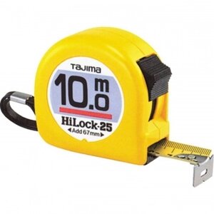 Рулетка універсальна tajima HI LOCK, H5pa0MY - 10м25мм