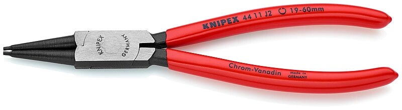 Щипці для внутрішніх стопорних кілець KNIPEX 44 11 J2 від компанії Polmart - фото 1