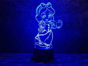 Змінна пластина для 3D каганця "Білосніжка 2" 3DTOYSLAMP