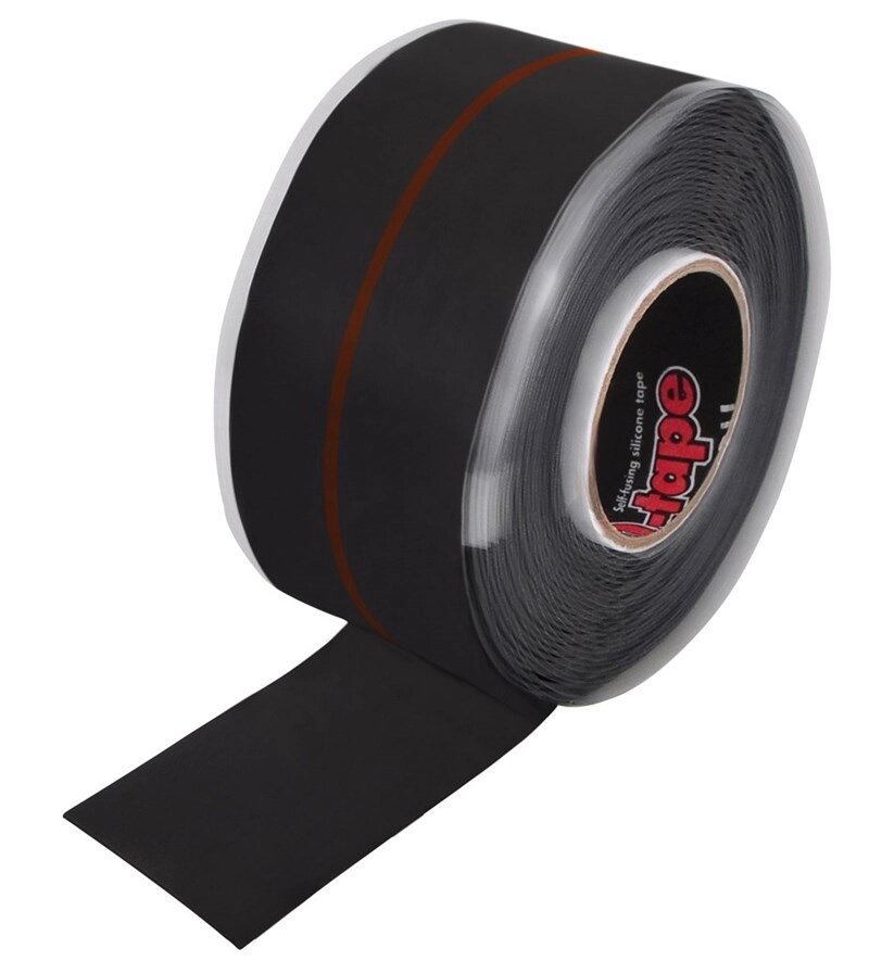 Стрічка ResQ-tape ремонтна чорна, 25х3650мм від компанії Polmart - фото 1
