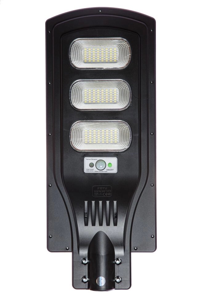 Вуличний світильник FOYU LED на сонячній батареї 90 Вт (FO-5990) від компанії Polmart - фото 1