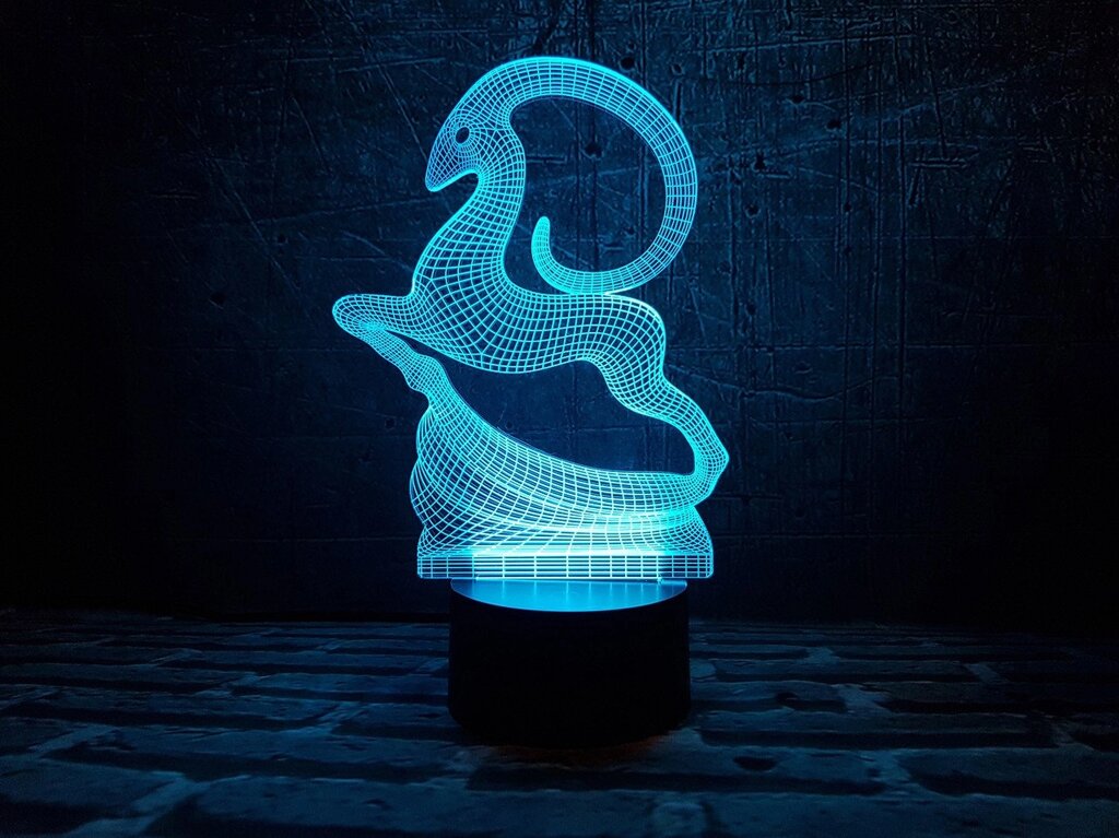 Змінна пластина для 3D ламп "Золота антилопа" 3DTOYSLAMP від компанії Polmart - фото 1