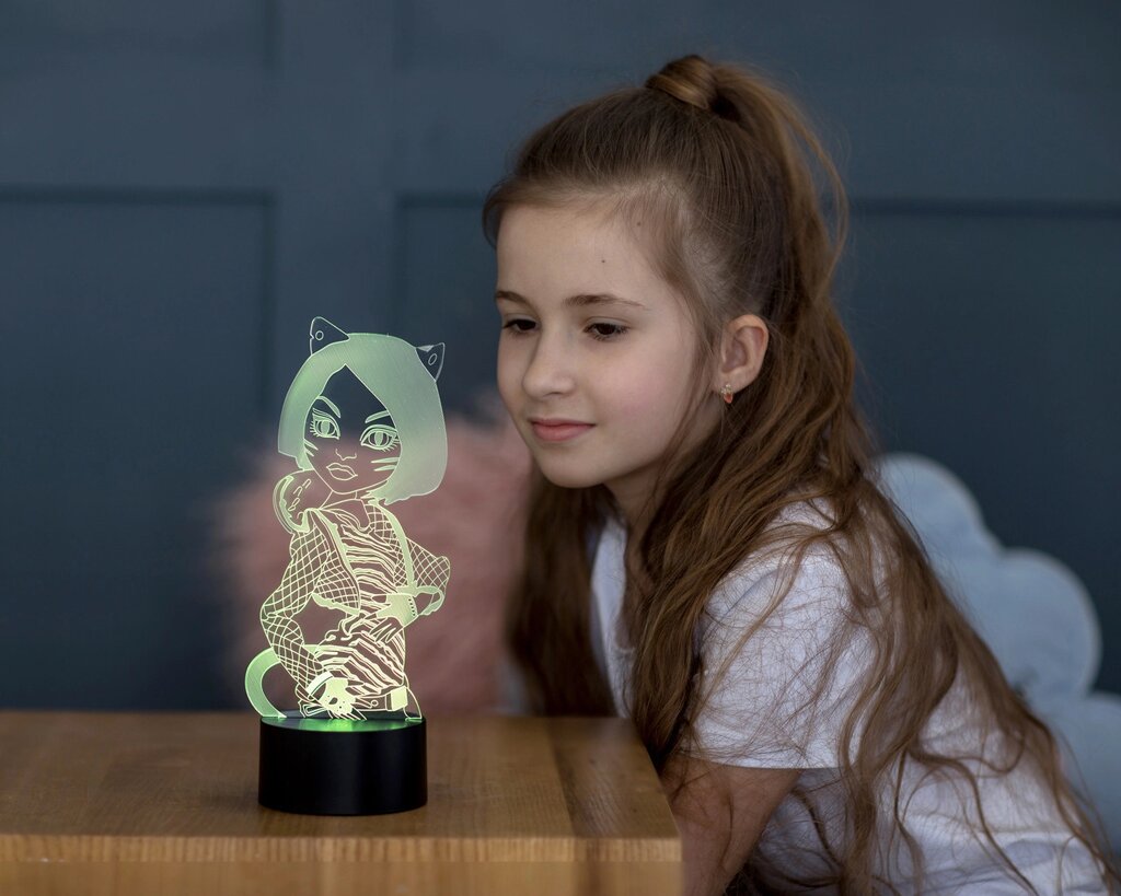 Змінна пластина для 3D світильників "Монстер Хай" 3DTOYSLAMP від компанії Polmart - фото 1