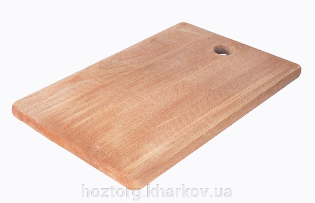 Дошка обробна дерев'яна (22х35х1,5 см) від компанії Інтернет-магазин Хозторг Харків. Господарські товари оптом - фото 1