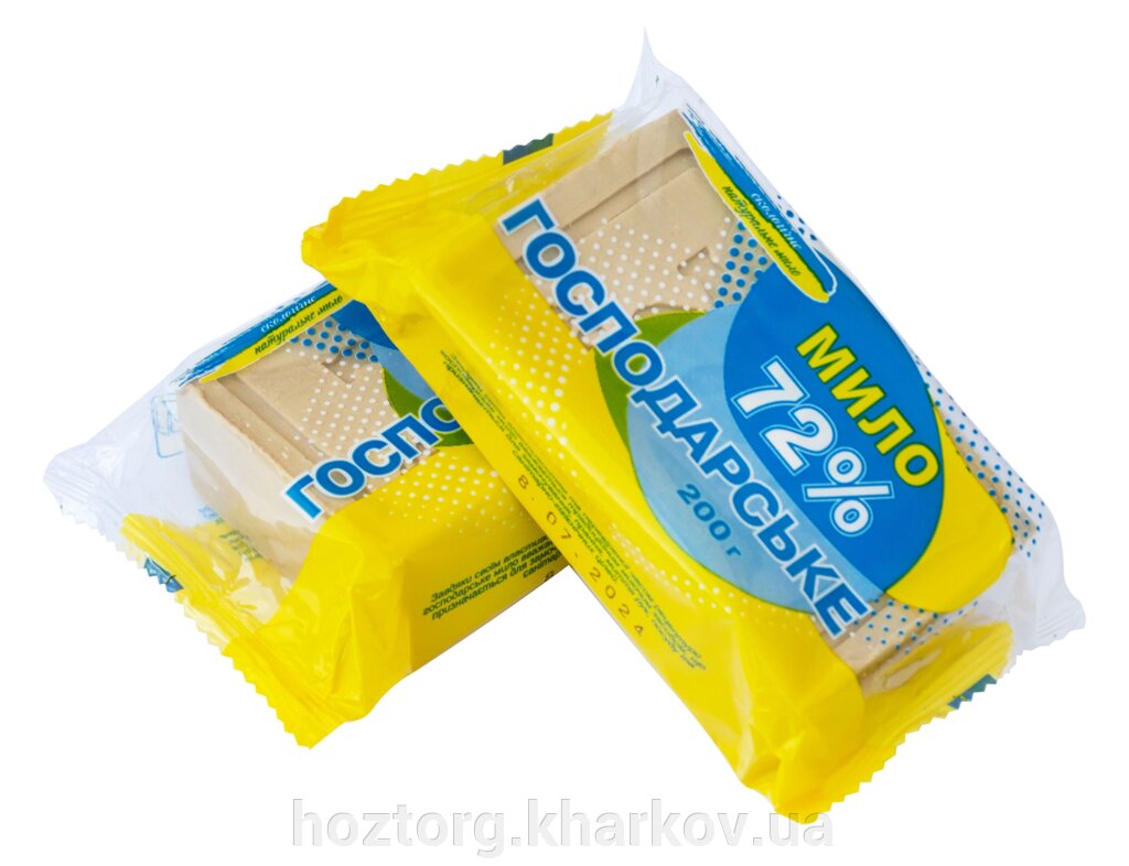 Господарське мило 72% 200 грам (Кузя) від компанії Інтернет-магазин Хозторг Харків. Господарські товари оптом - фото 1