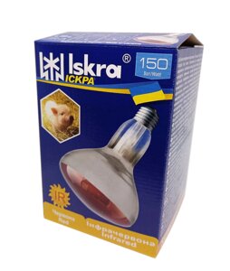 Лампа ІКЗК 150 Вт Е27 в коробочці (Iskra)