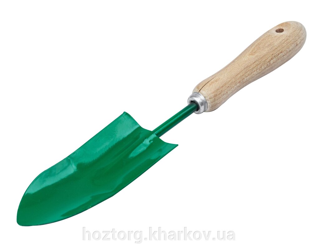 Лопатка садова з дерев'яною ручкою (Talan-DV) від компанії Інтернет-магазин Хозторг Харків. Господарські товари оптом - фото 1