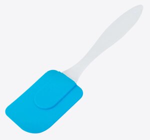 Лопатка силіконова кольорова з матовою ручкою