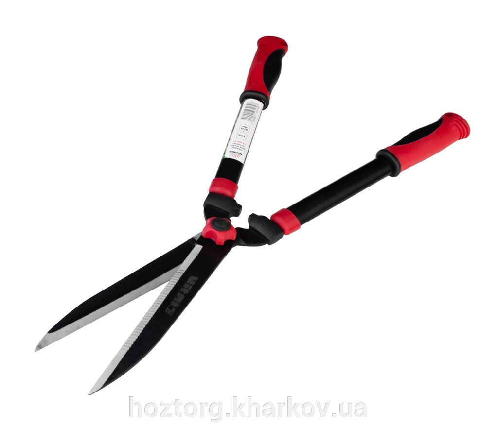 Ножиці для живоплоту великі Vitals HS-600-01 (довжина 65 см) від компанії Інтернет-магазин Хозторг Харків. Господарські товари оптом - фото 1