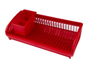 Сушка для посуды, красный LAM 191-01