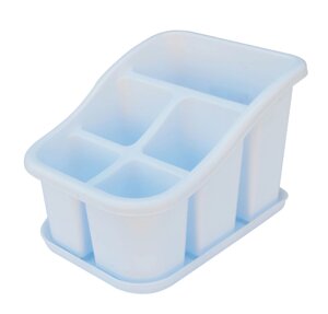 Підставка для столових приладів велика з піддоном (Dunya plastic)