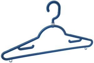 Вiшалка для одягу поворотна пластикова №4 "ПП КВВ" (уп 10 шт)