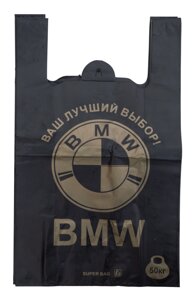 Пакет BMW чорний 38*58 см (50 шт/уп)