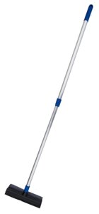 Швабра для миття вікон 25 см із алюмінієвою телескопічною ручкою h=100 см (Хозленд) C004-C