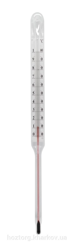 Термометр для котла спиртовий 100 градусів (103 мм) від компанії Інтернет-магазин Хозторг Харків. Господарські товари оптом - фото 1