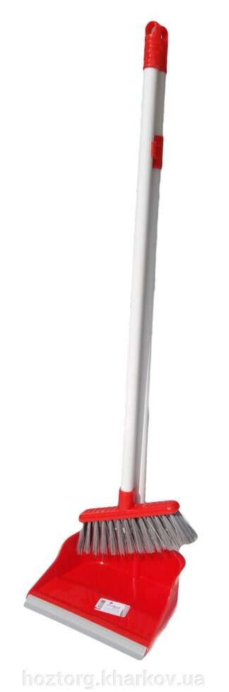 Віник і совок з ручкою Ледар ZP-139 Zambak Plastik від компанії Інтернет-магазин Хозторг Харків. Господарські товари оптом - фото 1