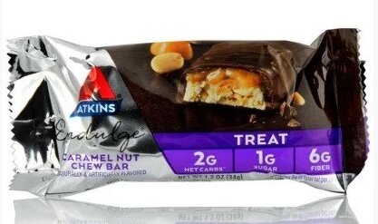 Atkins - Карамель, арахіс і нуга в шоколаді від компанії Діетмаркет "Душечка" - фото 1