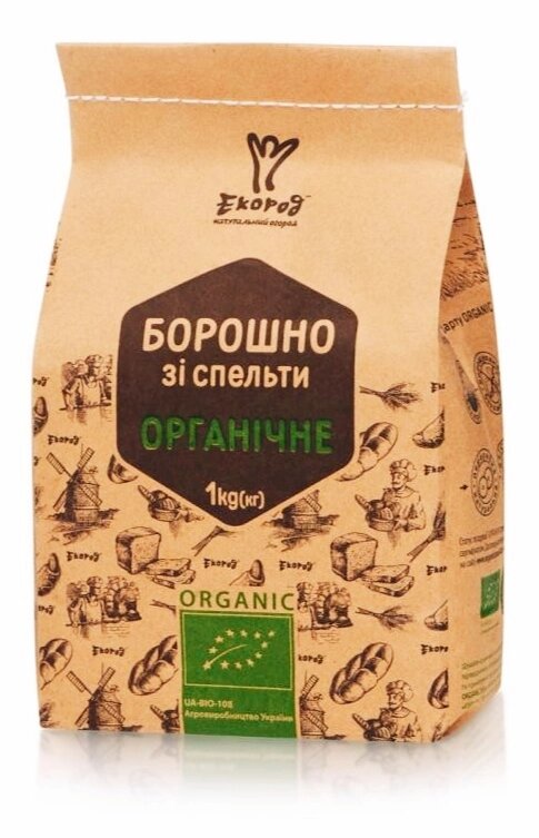 Борошно зі спельти органічне, 800 г від компанії Діетмаркет "Душечка" - фото 1