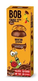 Цукерки мангові в бельгійському молочному шоколаді, 30 г від компанії Діетмаркет "Душечка" - фото 1