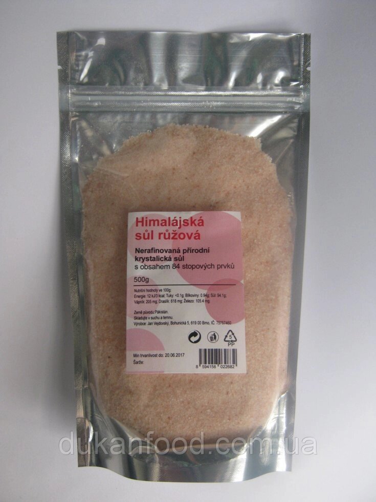 Гімалайський рожева сіль, 500 г від компанії Діетмаркет "Душечка" - фото 1