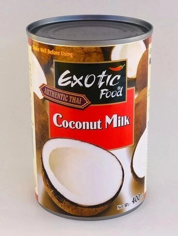 Кокосове молоко Exotic Food 400 мл від компанії Діетмаркет "Душечка" - фото 1