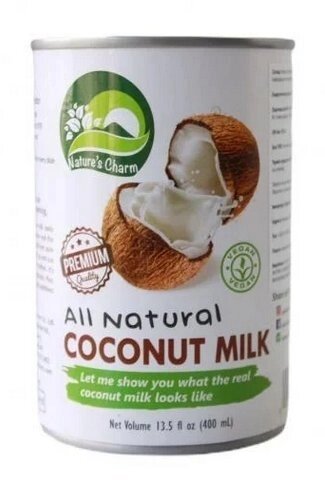 Молоко кокосове Nature's Charm, 400 г від компанії Діетмаркет "Душечка" - фото 1
