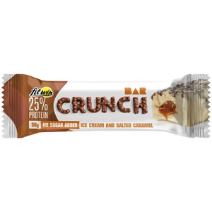 Протеїновий батончик без цукру Crunch Bar "Морозиво та солона карамель", FitWin, 50 г