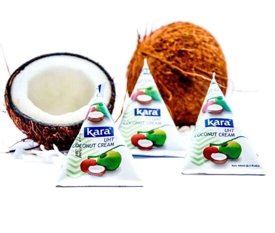 Вершки кокосові Kara 24%65г - фото