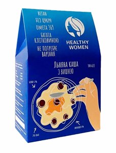 Льняна каша з вишнею ТМ HealthyWomen, 300 г