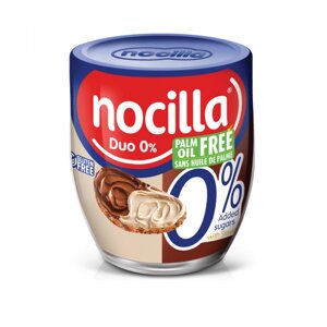 Шоколадно-молочна паста з фундуком без цукру ТМ Nocilla, 190 г