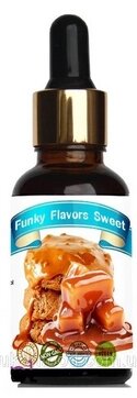 Підсолоджений харчовий ароматизатор Funky Flavors Sweet "КАРАМЕЛЬ і печиво" від компанії Діетмаркет "Душечка" - фото 1