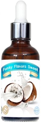 Підсолоджений харчовий ароматизатор Funky Flavors Sweet "КОКОС" від компанії Діетмаркет "Душечка" - фото 1