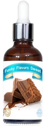 Підсолоджений харчовий ароматизатор Funky Flavors Sweet "МОЛОЧНИЙ ШОКОЛАД" від компанії Діетмаркет "Душечка" - фото 1