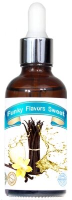 Підсолоджений харчовий ароматизатор Funky Flavors Sweet "ВАНИЛЬ" від компанії Діетмаркет "Душечка" - фото 1
