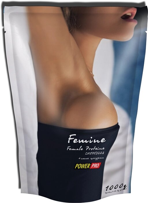 Протеїн Power Pro Femine Whey (смородина-йогурт), 1 кг від компанії Діетмаркет "Душечка" - фото 1
