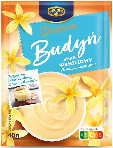 Пудінг с ванільним смаком, ТМ Kruger, 40 г від компанії Діетмаркет "Душечка" - фото 1