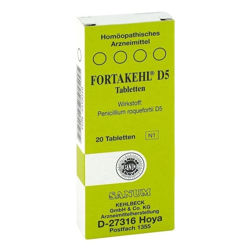 Фортакель Д5 таблетки №20 (Fortakehl D5) від компанії Альфа Медікал - фото 1