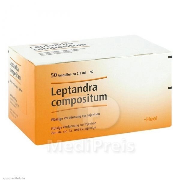 Лептандра композитум 2,2мл.амп.№5 (Leptandra compositum) від компанії Альфа Медікал - фото 1