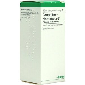 Графітес Гомаккорд кап 30мл (Graphites Homaccord) в Дніпропетровській області от компании Альфа Медикал