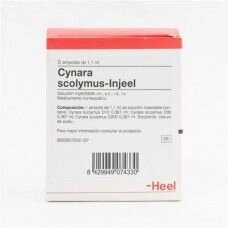 Цинара сколімус Ін'єль 1,1мл.амп.№5(Cynara scolymus - Injeel) в Дніпропетровській області від компанії Альфа Медикал