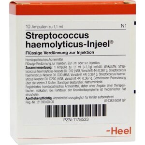 Streptococcus haemolyticus injeel 1,1мл амп.№5 в Дніпропетровській області от компании Альфа Медикал