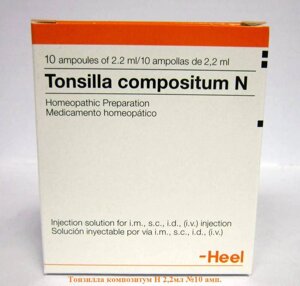 Тонзилла композитум Н амп.№5 (Tonsilla compositum N) в Дніпропетровській області від компанії Альфа Медикал
